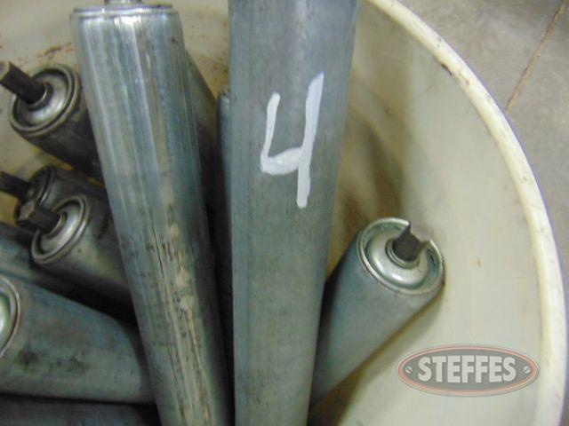 (12) 2- Conveyor table metal stand rollers,_1.jpg